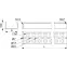 Лоток перфорированный 600х100 L-3000мм толщина 1.2мм