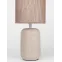 Настольная лампа Ramona 7039-501 х Е14 40 Вт керамика коричневая с абажуром