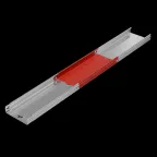 Лоток неперфорированный 50х200х1,0 L5000 мм Быстрый монтаж ПЛЮС