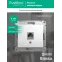 GLOSSA Розетка компьютерная RJ45 категория 5е в рамку белая