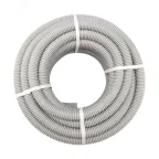 Труба гофрированная из ПВХ, с зондом, 16 мм, (бухта 10 м/уп), REXANT