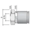 Муфта металлорукав DN-35-жесткая труба D-40мм IP66/IP67 нержавеющая сталь AISI 316L