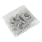 Крепеж-клипса d20мм (10шт.) Plast PROxima