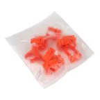 Крепеж-клипса оранжевая d16мм Plast PROxima (10шт)