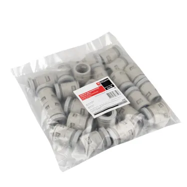 Коннектор для гофрированной трубы 25мм (25шт) Plast PROxima