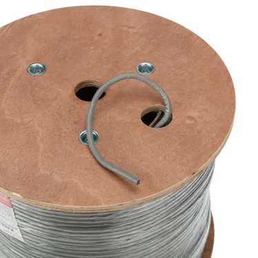 Витая пара F/UTP CAT6 ZH нг(А)-HF 4PR 23AWG INDOOR серый 305м
