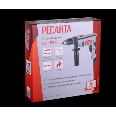 Дрель ударная ДУ-15/850
