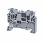 Клемма проходная 2,5 кв.мм пружинная OptiClip CX-2,5-I-BU-24A-(0,2-2,5)-синий