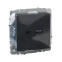 BRITE Розетка USB A+C 18Вт РЮ11-1-БрГ графит