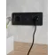 BRITE Розетка USB A+C 18Вт РЮ11-1-БрГ графит