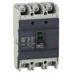 Выключатель автоматический трехполюсный EZC250N 125А 25кА