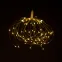 Новогодний декоративный подвесной светильник Салют, теплый белый, 90 LED, 2*ААА ENIS-90W