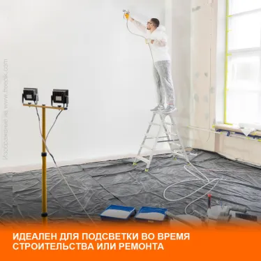 Прожектор светодиодный ДО-50Вт 4000К 5000Лм IP65