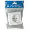 Розетка Intro Plano 1-202-01 с заземлением 2P+E Schuko, 16А-250В, IP20, СУ, белый