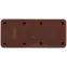 Розетка Intro Quadro 2-205-10 без заземления трехместная 3х2P, 16А-250В, IP20, ОУ, венге