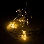Новогодний декоративный подвесной светильник Салют, теплый белый, 90 LED, 2*ААА ENIS-90W