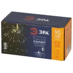 Новогодний декоративный подвесной светильник Салют, теплый белый, 90 LED, 2*ААА ENIS-90W