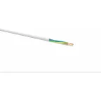 Провод ПВС 3х1.5 белый (5м)