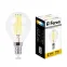 Лампа светодиодная LED 7вт Е14 теплый шар FILAMENT