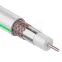 Кабель коаксиальный PROconnect SAT 703B, 75 Ом, CCS/Al/Al, 75%, бухта 20м, белый