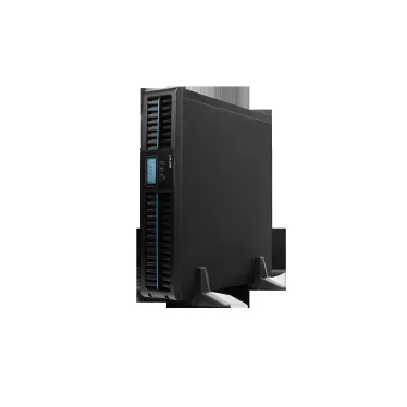 Источник бесперебойного питания SMARTWATT UPS DATA PRO COMBO 1kVA, онлайн, мощность 1000/900 ВА/Вт, стоечный/напольный, LCD дисплей, управляемые розетки, Shuko CEE7/4 - 2 шт. , IEC13 - 3 шт., встроенные АКБ