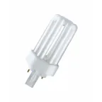 Лампа энергосберегающая КЛЛ 18Вт GX24d-2 тепло-белая 3000К DULUX T 18W/830 PLUS GX24D 10X1 | 4050300333489 | Osram