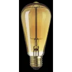 Лампа накаливания ЛОН  60Вт Е27 230В NI-V-ST64-SC17-60-230-E27-CLG | 71957 | Navigator