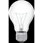 Лампа накаливания ЛОН OI-A-75-230-E27-CL | 71663 | ОНЛАЙТ