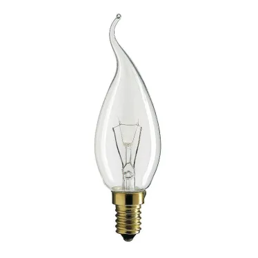 Лампа светодиодная Deco 40W E14 230V BXS35 CL 1CT/4X5 | 921476844213 | Philips