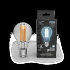 Лампа светодиодная Filament А70 30W 3100lm 4100К Е27 LED 1/10/40 | 102902230 | Gauss
