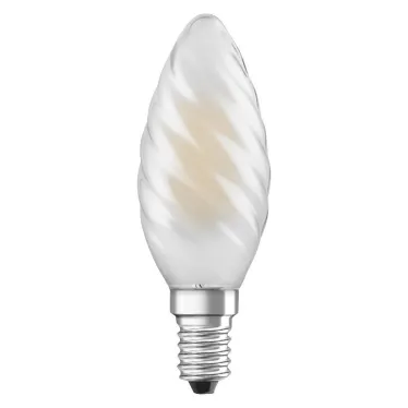 Лампа светодиодная  филаментная диммируемая LSSPCLBW40D 3,4W/940 230V GLFR E14 6X1 серия LED Superstar  | 4058075602892 | OSRAM