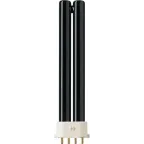                  Лампа люминесцентная ультрафиолетовая PL-S Blacklight Blue 9W BLB/4P 1CT/6X10CC черная колба | 927901910807 | PHILIPS
               