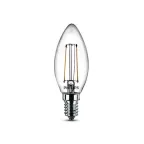                 Лампа светодиодная Classic 4-40W B35 E14 830 CL ND | 929001975513 | Philips
               