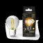 Лампа светодиодная Black LED Filament Шар E27 7W 550lm 2700K step dimmable | 105802107-S | Gauss