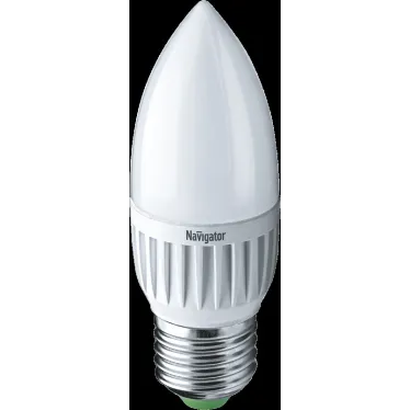 Лампа светодиодная LED 5Вт Е27 230В 2700К NLL-P-C37-5-230-2.7K-E27-FR свеча матовая | 94481 | Navigator