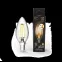 Лампа светодиодная Black LED Filament Свеча E14 7W 550lm 2700К step dimmable | 103801107-S | Gauss