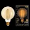 Лампа светодиодная Black LED Filament G95 E27 8W Golden 740lm 2400К | 105802008 | Gauss