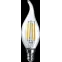 Лампа светодиодная LED 6Вт Е14 230В 2700К NLL-F-FC35-6-230-2.7K-E14 свеча на ветру прозрачная | 61355 | Navigator