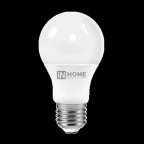                  Лампа светодиодная LED-A60-VC 8Вт 230В Е27 3000К 720Лм | 4690612024004 | IN HOME
               