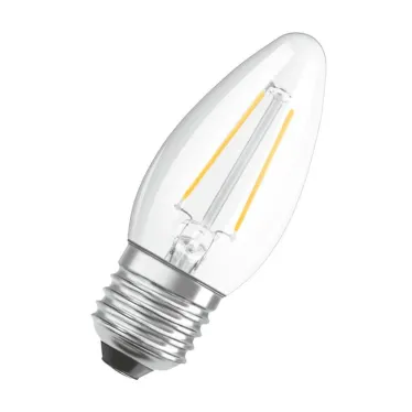 Лампа светодиодная LEDPCLB40D 5W/827 230V FIL E27 10X1 | 4058075438798 | OSRAM