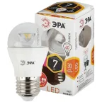                  Лампа светодиодная LED P45-7W-827-E27-Clear (диод,шар,7Вт,тепл,E27) | Б0017243 | ЭРА
               