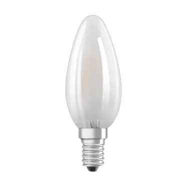 Лампа светодиодная филаментная LED Star В 4W/840 230V GL FR E14 5X2 | 4058075435247 | OSRAM
