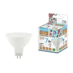 Лампа светодиодная MR16-7 Вт-230 В-6500 К–GU5,3 Народная | SQ0340-1608 | TDM