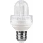 Лампа светодиодная для белт лайта LB-377 (2W) 230V E27 6400K -строб прозрачный | 25929 | FERON