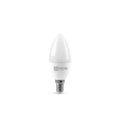 Лампа светодиодная LED-СВЕЧА-VC 11Вт 230В Е14 6500К 990Лм | 4690612024844 | IN HOME