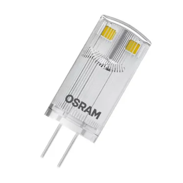 Лампа светодиодная LEDPIN10 CL 0,9W/827 12V G4 6X2     серия LED Star  | 4058075449770 | OSRAM