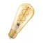 Лампа светодиодная LED, филаментная, золотистая, диммируемая Vintage 1906 LED dim CL Edison FIL GOLD 25 dim 4, 5W/820 E27 | 4058075269965 | Osram