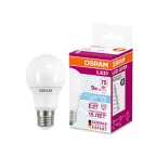 Лампа светодиодная LED STAR Classic A 8, 5W, холодный дневной свет, матовая колба, Е27 LEDSCLA75 8, 5W/840 230VFR E2710X1RU | 4058075086647 | Osram