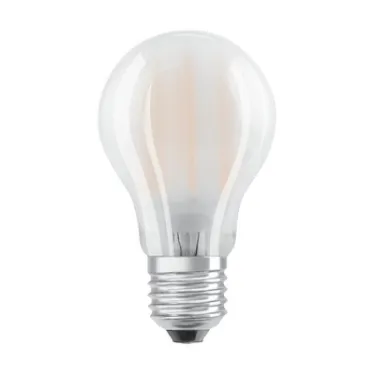 Лампа светодиодная LEDPCLA75 7,5W/827 230VGLFR E2710X1 | 4058075287525 | OSRAM