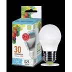                  Лампа светодиодная LED-ШАР-standard 3.5Вт 230В Е27 4000К 320Лм | 4690612002040 | ASD
               